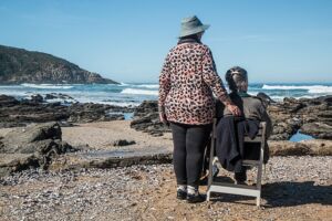 visiting the beach with dementia