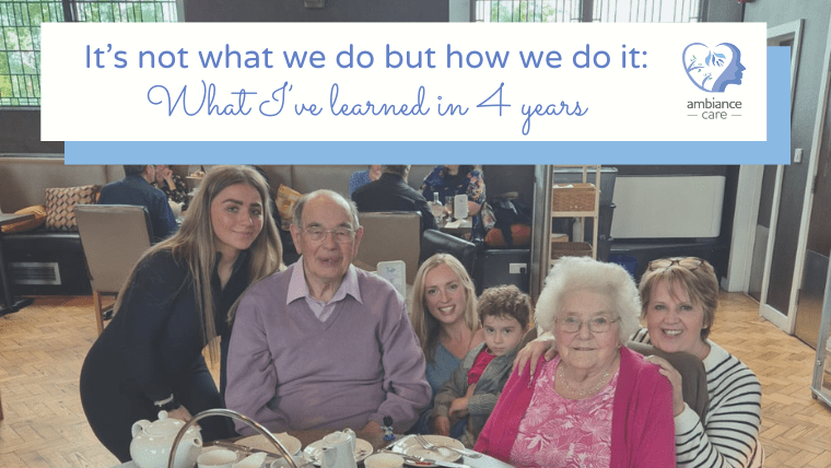 Marking 4 years of quality dementia care at Ambiance Care