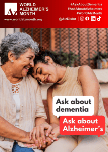 Join the conversation about Alzheimer's this month